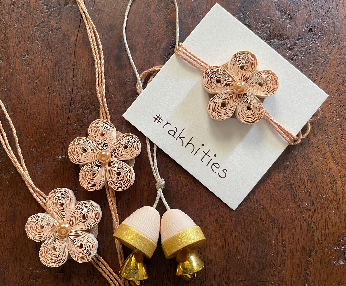 Blossom Rakhi Lumba set