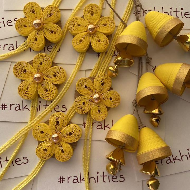 Blossom Rakhi Lumba set