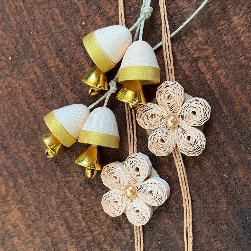 Blossom Rakhi Lumba set