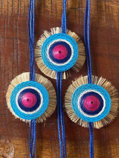 Denim Quilled Rakhi and Lumba